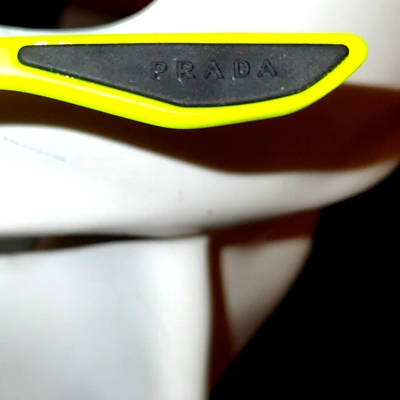 Prada Neon Yellow Sunglasses- Prada Shades - Picture 12 of 16